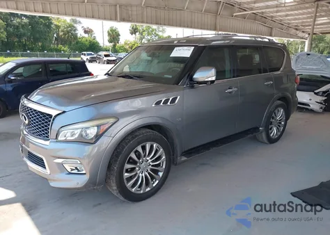2015 Infiniti Qx80 из США, поврежденный, VIN JN8AZ2NF1F9574182